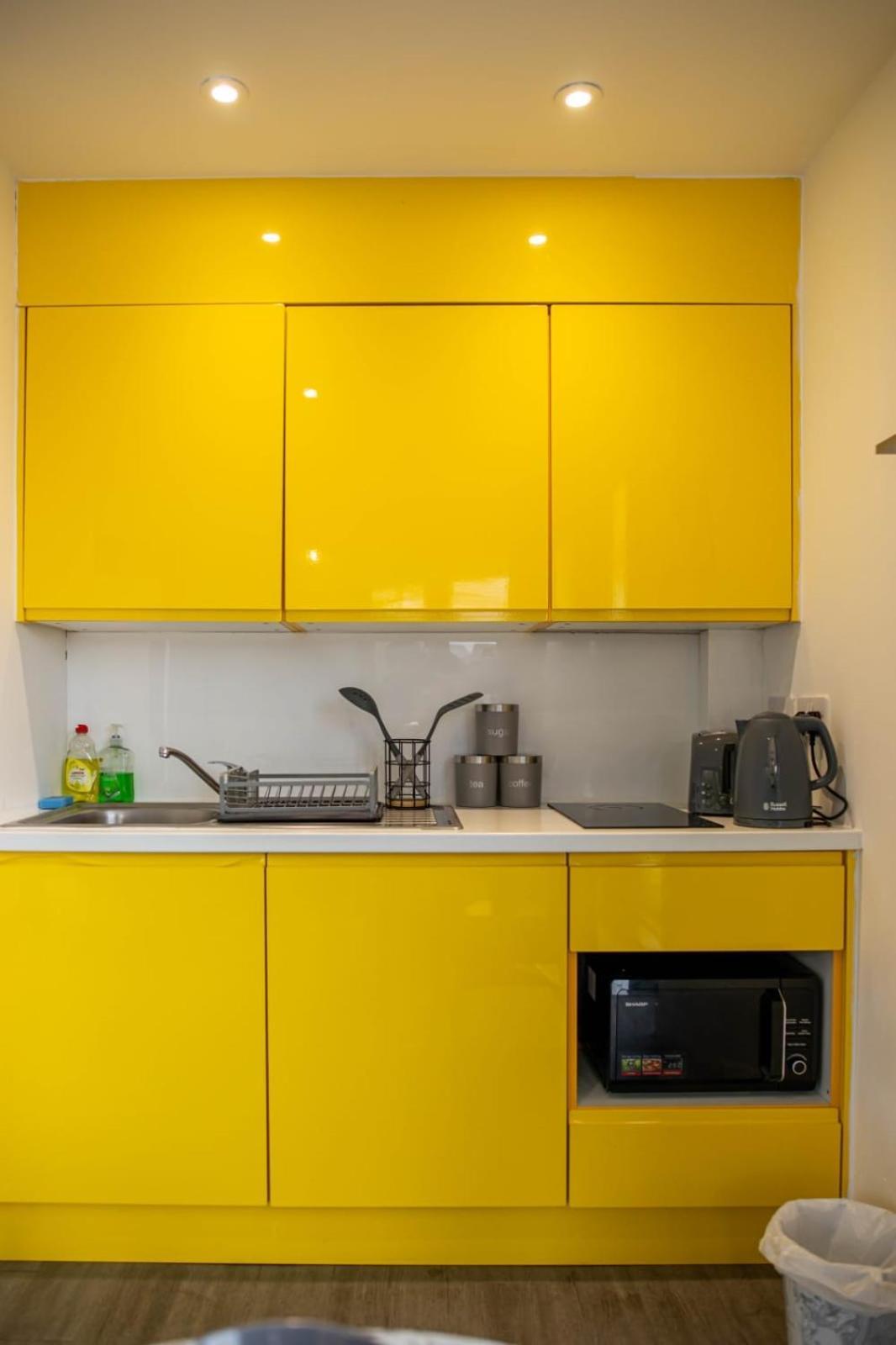 Excellent Studio Balcony Apartment In Sheffield Esterno foto